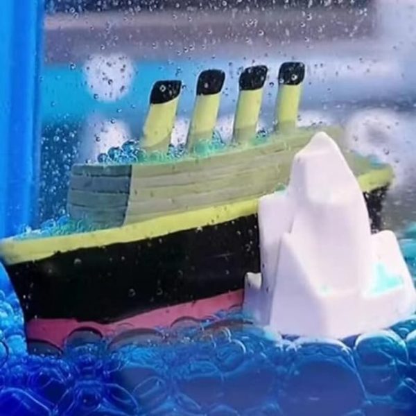 Titanic Liquid Wave Cruise Ship,nautical Car Dashboard